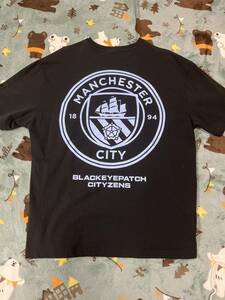 Puma x MCFC x BlackEyePatch Tシャツ 黒 XLプーマ