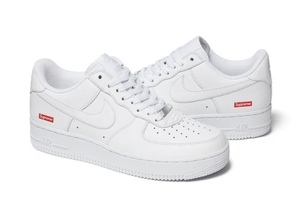 新品 即決 国内 27.5cm US9.5 Supreme Nike Air Force 1 Low White シュプリーム ナイキ エアフォース1 CU9225-100