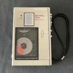 SONY ソニー　TCM-10 カセットプレーヤー カセットレコーダー　日本製