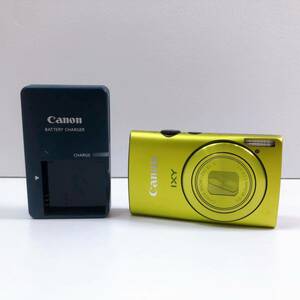 172【中古】Canon IXY 600F キャノン コンパクトデジタルカメラ PC1676 フルHD グリーン デジカメ バッテリー付き 通電確認済み 現状品