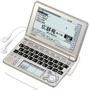 CASIO Ex-word 電子辞書 XD-SF6200GD シャンパンゴールド 音声対応 100コン