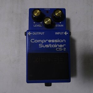 Q10601【発送可!】BOSS エフェクター ボス Compression Blues CS-2