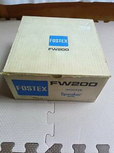 【ジャンク】 FOSTEX FE203 箱つき 2台セット スピーカー フルレンジユニット
