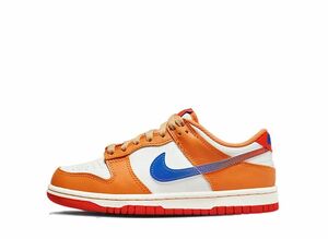 Nike GS Dunk Low "Sail/Game Royal" 22.5cm DH9765-101