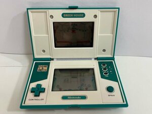 動作確認済　外観良品　任天堂　ゲームウォッチ　GREEN HOUSE　グリーンハウス　