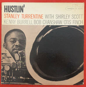 極美! US BLUE NOTE BLP 4162 オリジナル HUSTLIN’ / Stanley Turrentine NYC/RVG/EAR