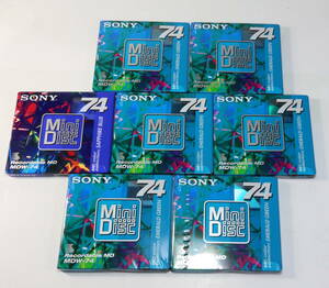 ★☆【未使用未開封品】SONY Mini Disc MDW-74 7枚☆★