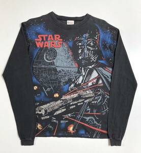 90s スターウォーズ IN ADVANCE 長袖 TシャツXL USA製 STAR WARS ロンT ビンテージ 映画