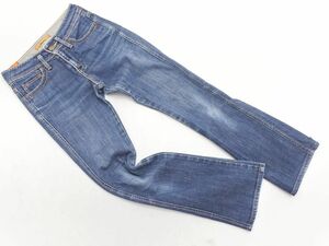 LEVI’S リーバイス USED加工 デニムパンツ size27/青 ■■ ☆ dlb9 レディース