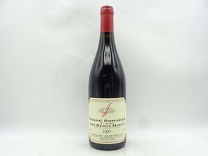 【1円】～ VOSNE-ROMANEE 2007 LES BEAUX MONTS ヴォーヌ ロマネ プルミエ クリュ レ ボー モン 赤ワイン Q013867