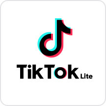 TikTok Lite　招待します!!　４０００円分ポイントがもらえる!!