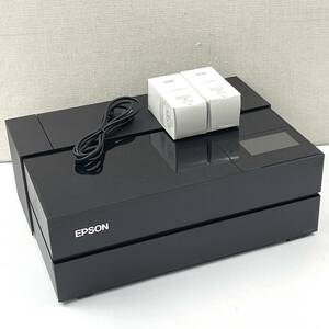 1円 EPSON インクジェットプリンター SC-PX1V 2022年製 メンテナンスボックス付き エプソン 24C 北TM3