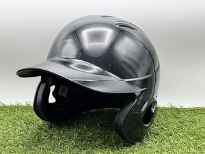 【050806】Mizuno ミズノ 一般用 軟式 両耳付き 打者用 ヘルメット ブラック 1DJHR101 XOサイズ【40421S15】 
