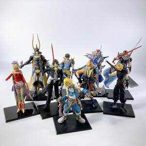 【ジャンク】FF ディシディア ファイナルファンタジー トレーディングアーツ vol.1&2 9体 まとめてセット