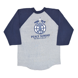 1982 PEACE SUNDAY CONCERT ジャクソンブラウン スティーヴィーワンダー ヴィンテージTシャツ 【L】 *AG1