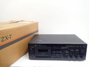 【一部整備品】 Nakamichi ナカミチ カセットデッキ ZX-7 元箱付き ∩ 6D017-1