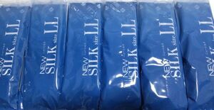 オカモト コンドーム LLサイズ（先端46mm/根元38mm） ６袋（７２個） ニューシルクLL(XL)【即決・送料無料】