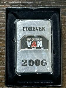 zippo VAN JACKET FOREVER 2006 限定数 300個 JAC 立体メタル 2005年製 シルバーメタル SILVER METAL シリアルナンバー NO.098/300