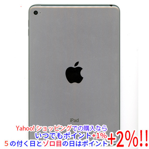 【中古】APPLE iPad mini 4 Wi-Fi 16GB グレイ MK6J2J/A 元箱あり [管理:1050017459]