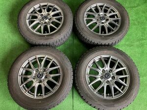 送料無料 スタッドレスタイヤ ダンロップ ウィンターマックス01 195/65R15 2017年製造 ノア ヴォクシー ステップワゴン