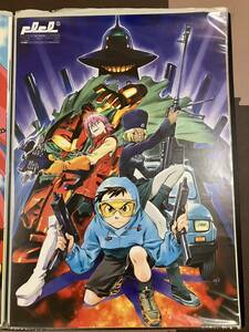 【非売品】　フリクリ　FLCL　GAINAX　Production I.G　Ｂ２ポスタ－　②