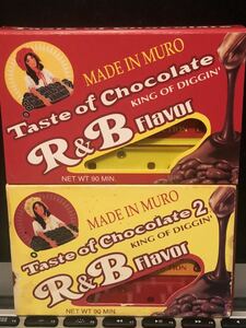 再発CD付 MIXTAPE DJ MURO TASTE OF CHOCOLATE R&B FLAVOR 2本セット★KIYO KOCO KENTA MINOYAWA