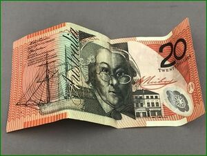 オーストラリアドル 旧紙幣 20ドル 豪ドル