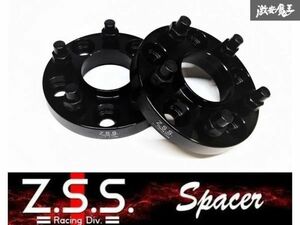 ☆Z.S.S. ワイドスペーサー Type2 専用ハブ一体型 厚み:20mm 114.3-5H マツダ ミツビシ専用 ハブ径:67.1φ CX-3 MPV ランエボ 10 9 8 7 6 5