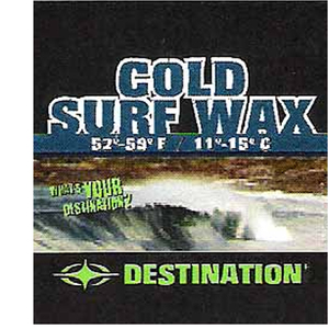 ディスティネーション (DESTINATION) サーフィンワックス WAX/コールド　サーフィンウェットスーツボードケースハードケースニットケース