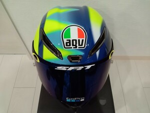 限定1点 超美品 V.ロッシ AGV Pista GP-RR SOLELUNA2021 ヘルメット MotoGP ソレルナ2021 インカム付属