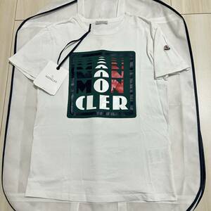 【破格最安値】MONCLER モンクレール　半袖Tシャツ　白　S