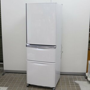 美品 大阪 動作品 直接引取可 三菱/MITSUBISHI 335L 3ドア 冷蔵庫 MR-C34E 2020年製