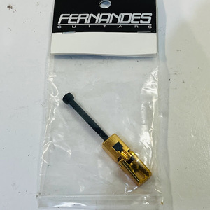 未使用品 FERNANDES ギターサドル FRT11用 GL　金色（2.5弦）フェルナンデス 置古新品 メール便 代引不可