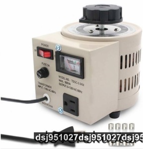 電圧調整器 昇圧器 昇圧機 変圧器 0~130V ポータブル 500VA 0.5KVA 単相2線 トランス 110V-130V 地域の電気製品を日本で使用
