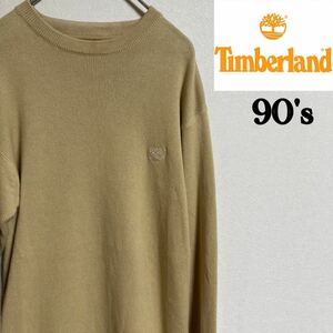 90s Timber Land コットン　ニット　セーター　ティンバーランド　90