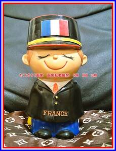 内藤　ルネ　タイプ ◆　レトロ　レア　　フランス　兵隊　さん　陶磁器　人形　ファンシー　検索　1960年代　1970年代　ドール　フィギア
