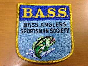 BASS　バス　アングラーズ　スポーツマン　ソサエティー　ワッペン　#21-491