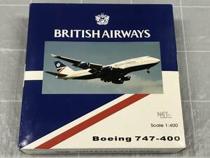 BRITISH AIRWAYS ブリティッシュ エアウェイズ BOEING ボーイング 747-400 1:400 模型 旅客機 航空機 飛行機 ホビー 玩具 趣味 コレクター 