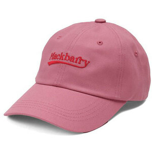 MACK BARRY マクバリー 【CAP(キャップ)】 Signature logo BALL CAP ピンク MCBRY72591 /l