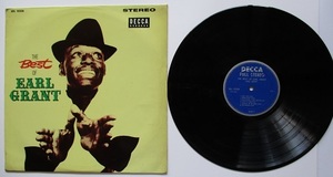 LP。THE　Best　OF　EARL　GRANT（アール・グラント）。デッカ。SDL１０２０８。定価・１８００円。