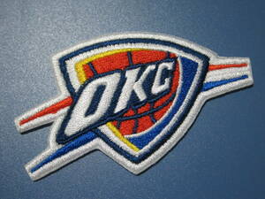 ～小物～ NBA x オクラホマシティ・サンダー Oklahoma City Thunder ワッペン 1枚
