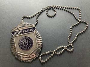 BLEITLING BASELWORLD 2012 純正品 バーゼルワールド 2012年 入場パス ブライトリング security clearance 非売品 ノベルティ ネックレス