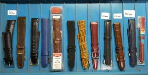 廃業時計店 ジャンク 部品取り 時計ベルト Vintage watch belts