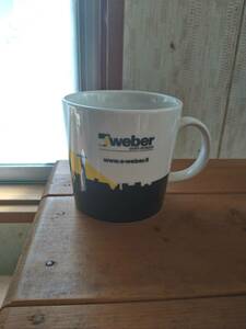 アラビア　ARABIA　企業マグカップ　Weber 王冠マーク　非売品