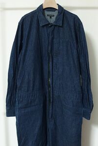 Engineered Garments エンジニアードガーメンツ Coveralls 8oz Denim デニム オールインワン ジャンプスーツ L つなぎ ツナギ