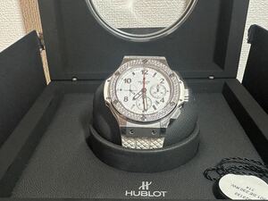 HUBLOT ウブロ ビッグ・バン スチール ホワイト パヴェ 342.SE.230.RW.174 参考新品価格2,750,000円（税込）