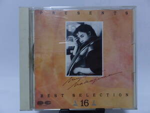 中島みゆき　「PRESENTS BEST SELECTION 16」　D32P-6339　紙帯(ケース裏部分のみあり)