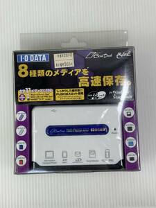 【新品未使用】アイ・オー・データ　USB2-8inRW マルチメモリカードリーダー・ライター CF、Smart Media、SD、xD、Memory Stick