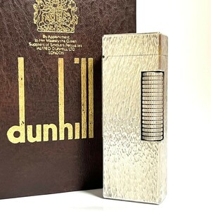 　dunhill ダンヒル ライター ローラー 喫煙具　シルバー　a16