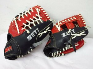 t5158　ZETT　ゼット　グローブ2点セット　プロモデルシリーズ　子供用　10インチ/ 111/2インチ　野球　グラブ　ハイクオリティ　PRO MODEL